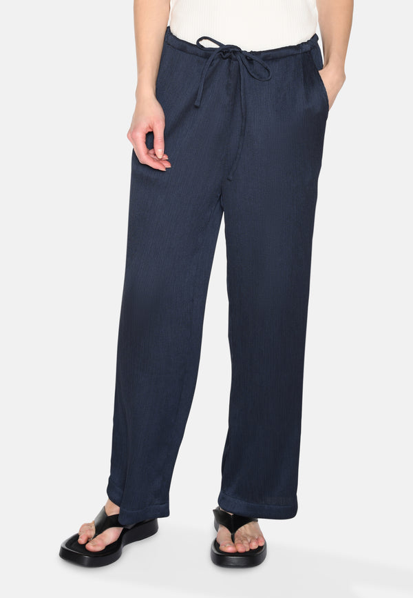 minimum female Maya afslappede bukser 4139 Casual Pants 3922 Sky Captain