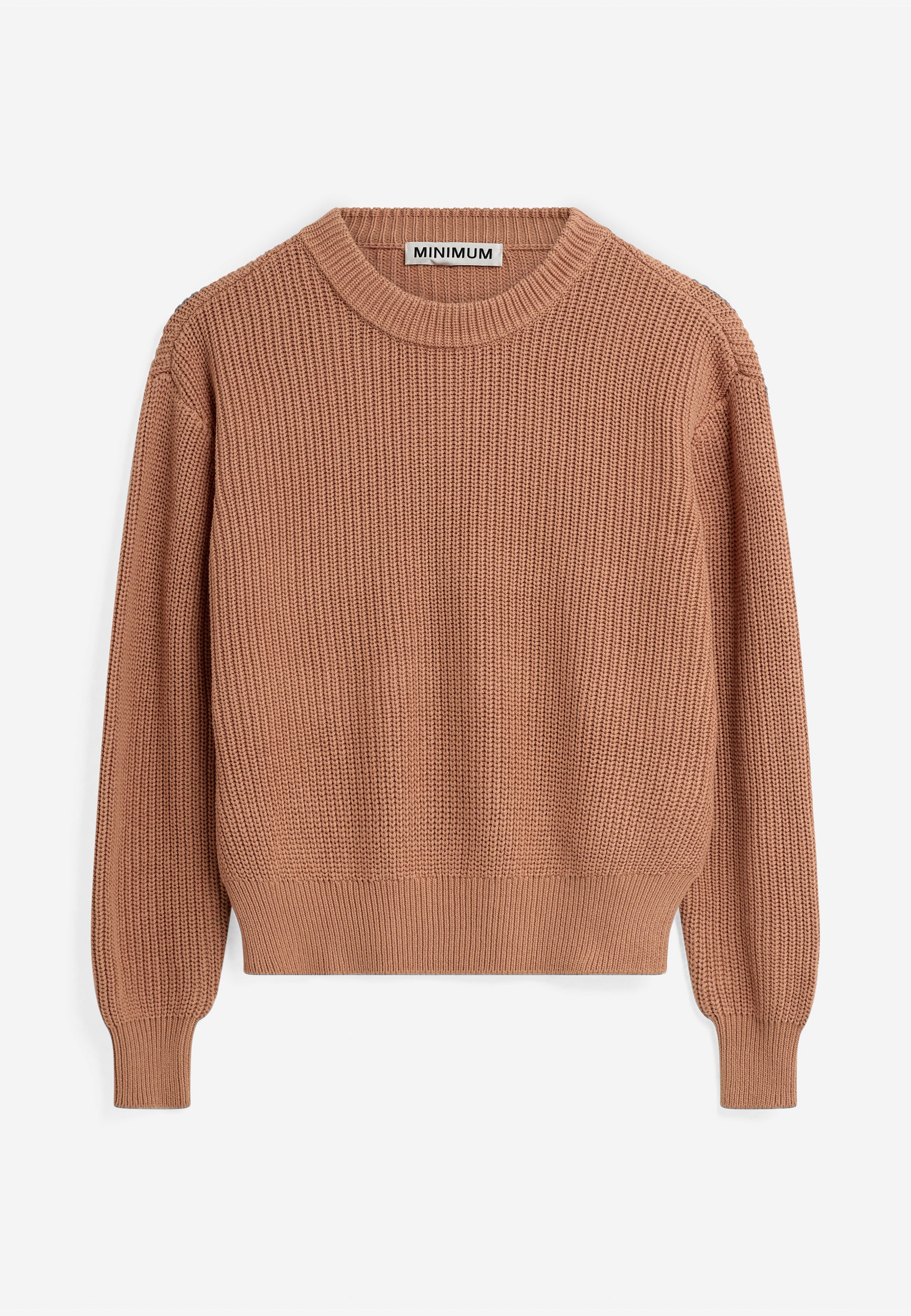 minimum female Mikala striktrøje G006 Jumper 1235 Sandstorm