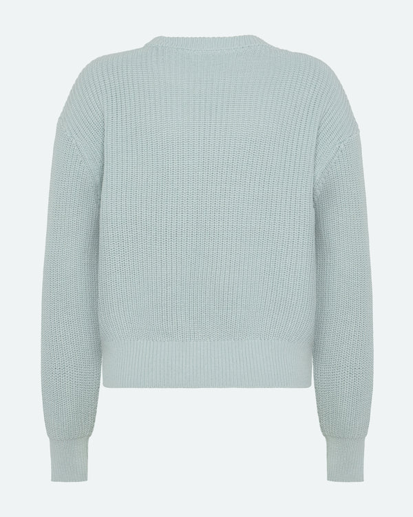 minimum female Mikala striktrøje G006 Jumper 4706 Gray Mist