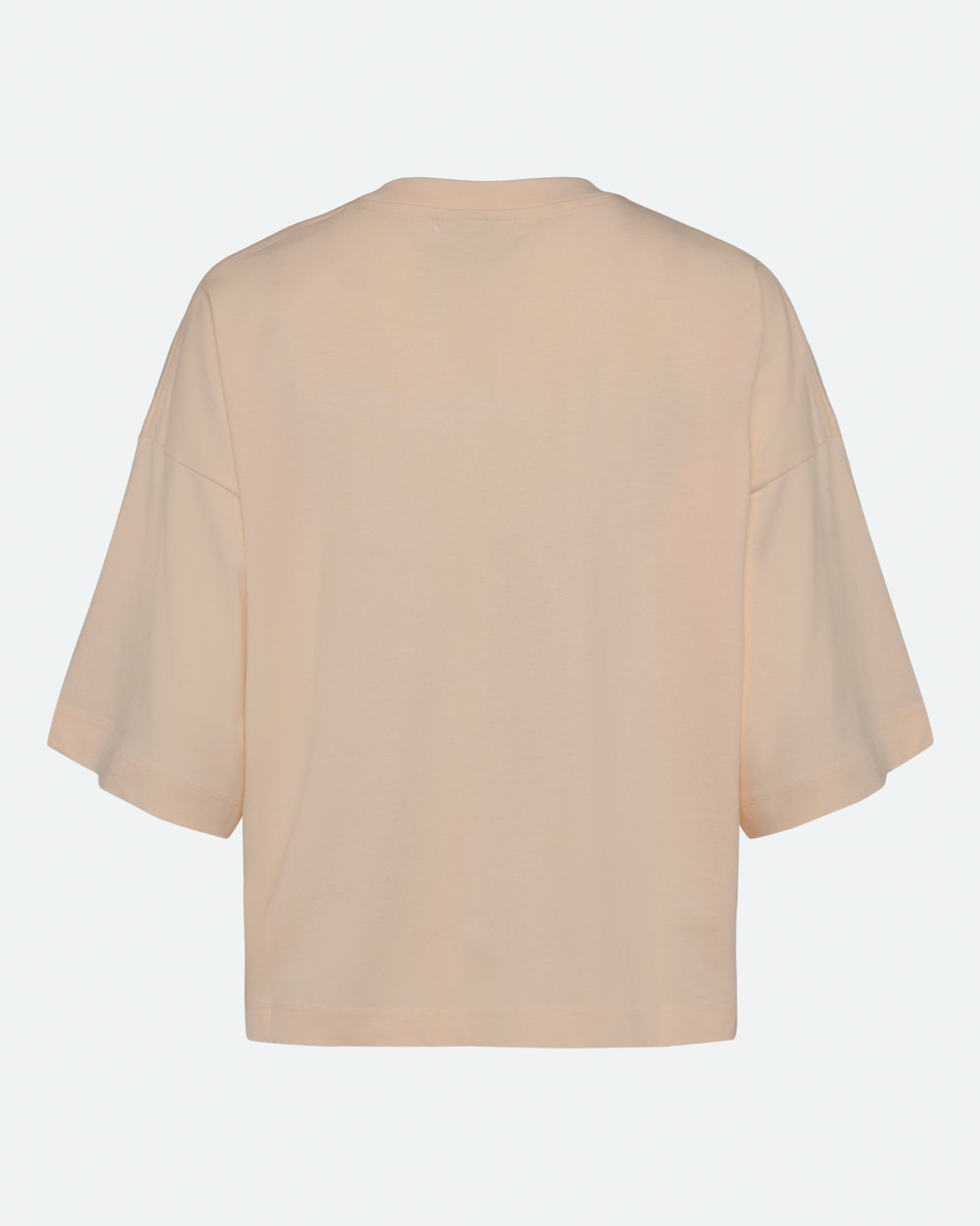 minimum female Mira t-shirt G029 GOTS Short Sleeved T-shirt 1110 Creme De Peche