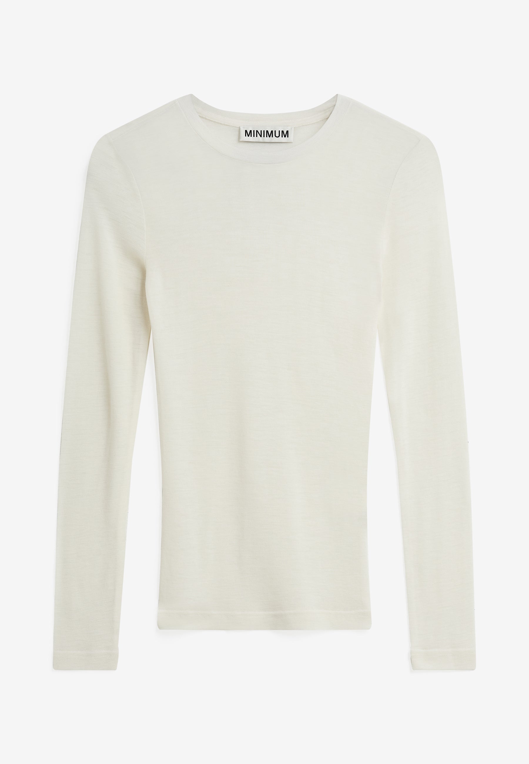 minimum female Natashas langærmet t-shirt 3736 Jumper 0608 Coco Milk