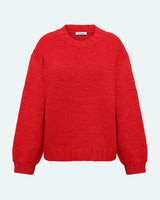 minimum female Neya 9960 Striktrøje Jumper 1665 Ribbon Red