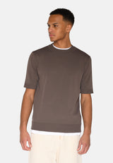 minimum male Parker strik t-shirt 4180 Short Sleeved T-shirt 1815 Shitake