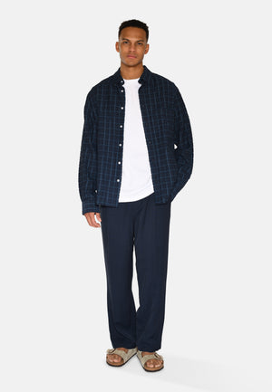 minimum male Pedro langærmet rlx skjorte 4141 Long Sleeved Shirt 3922 Sky Captain