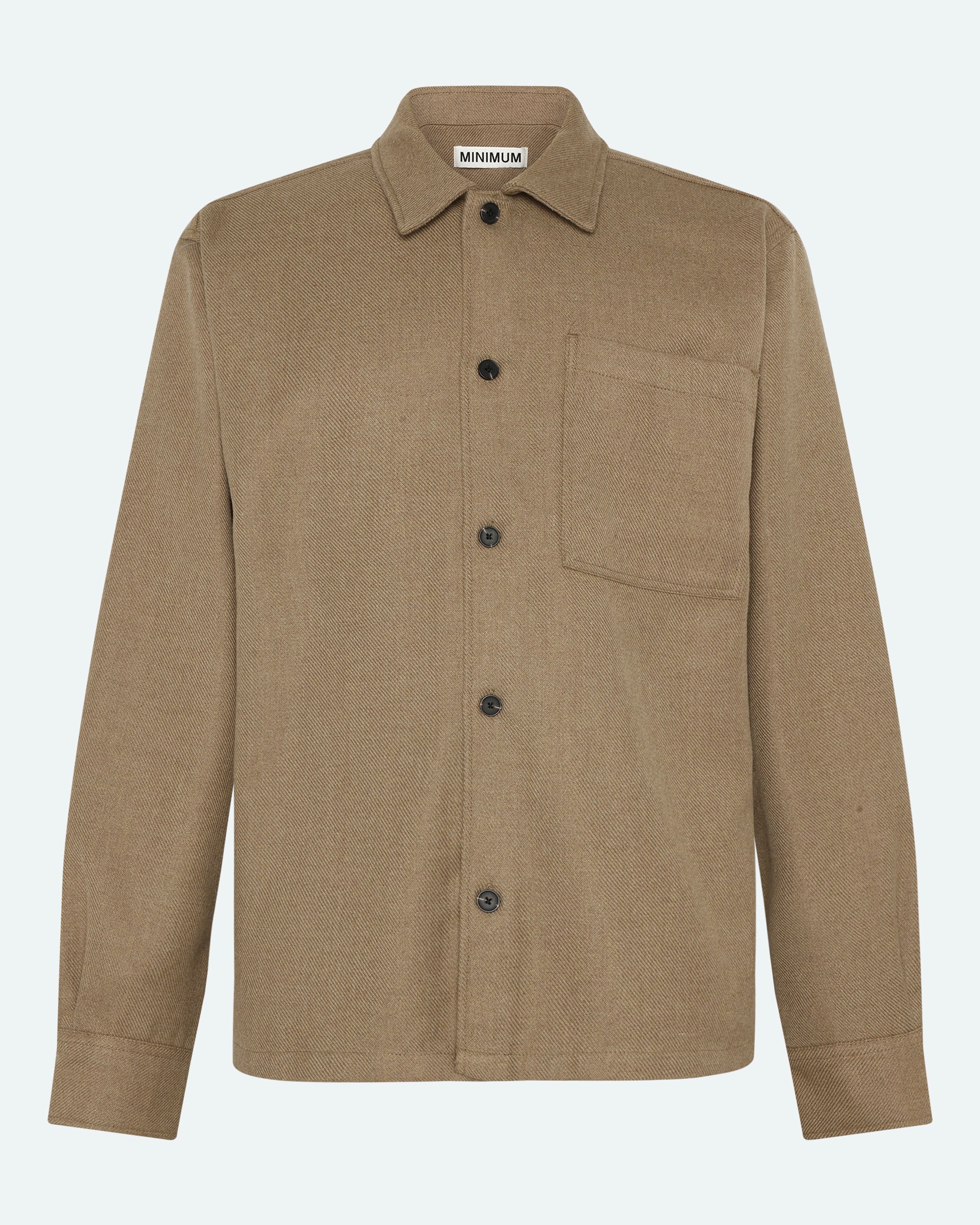 minimum male Ralph shirt 4370 Long Sleeved Shirt 1815 Shitake