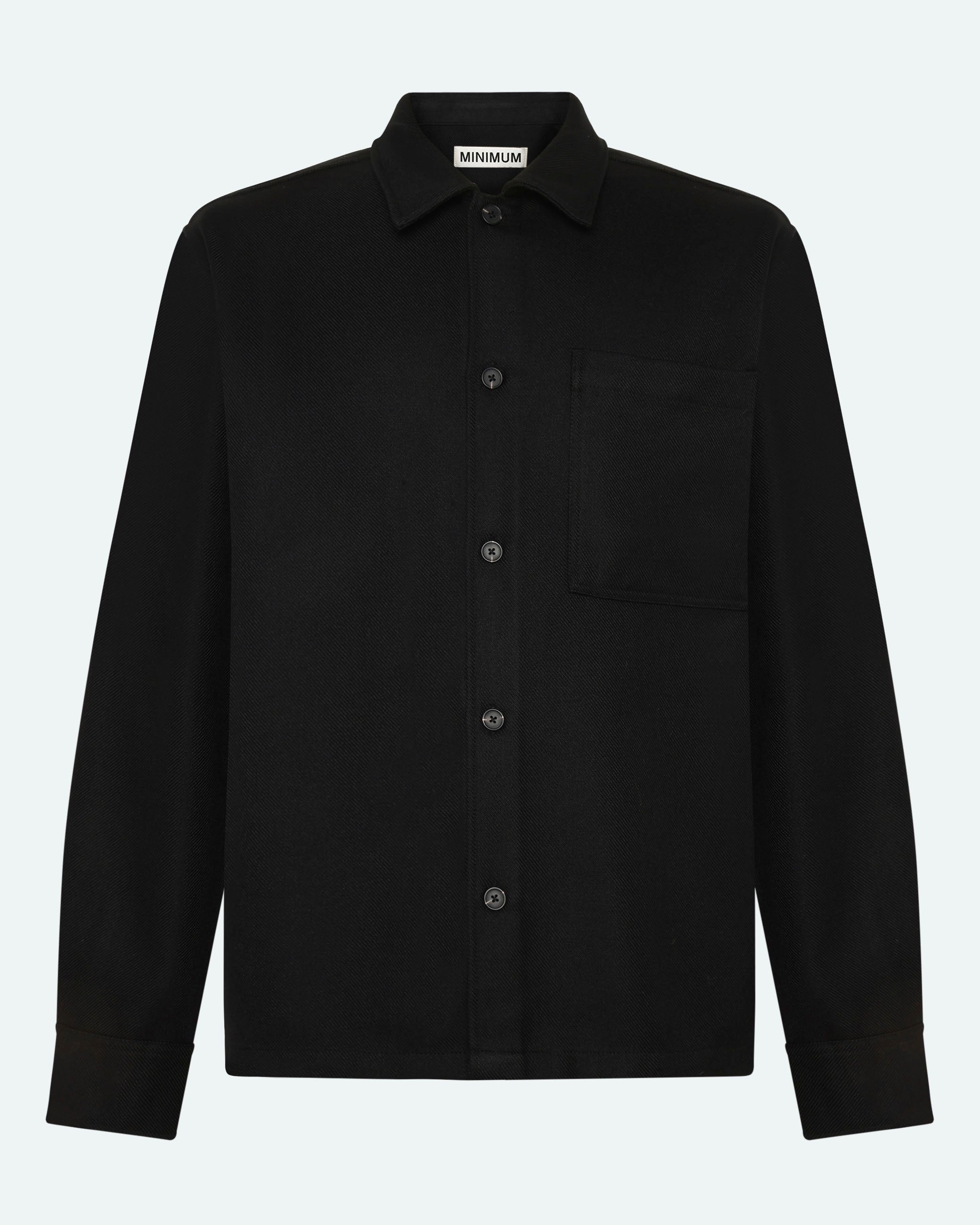 minimum male Ralph shirt 4370 Long Sleeved Shirt 999 Black