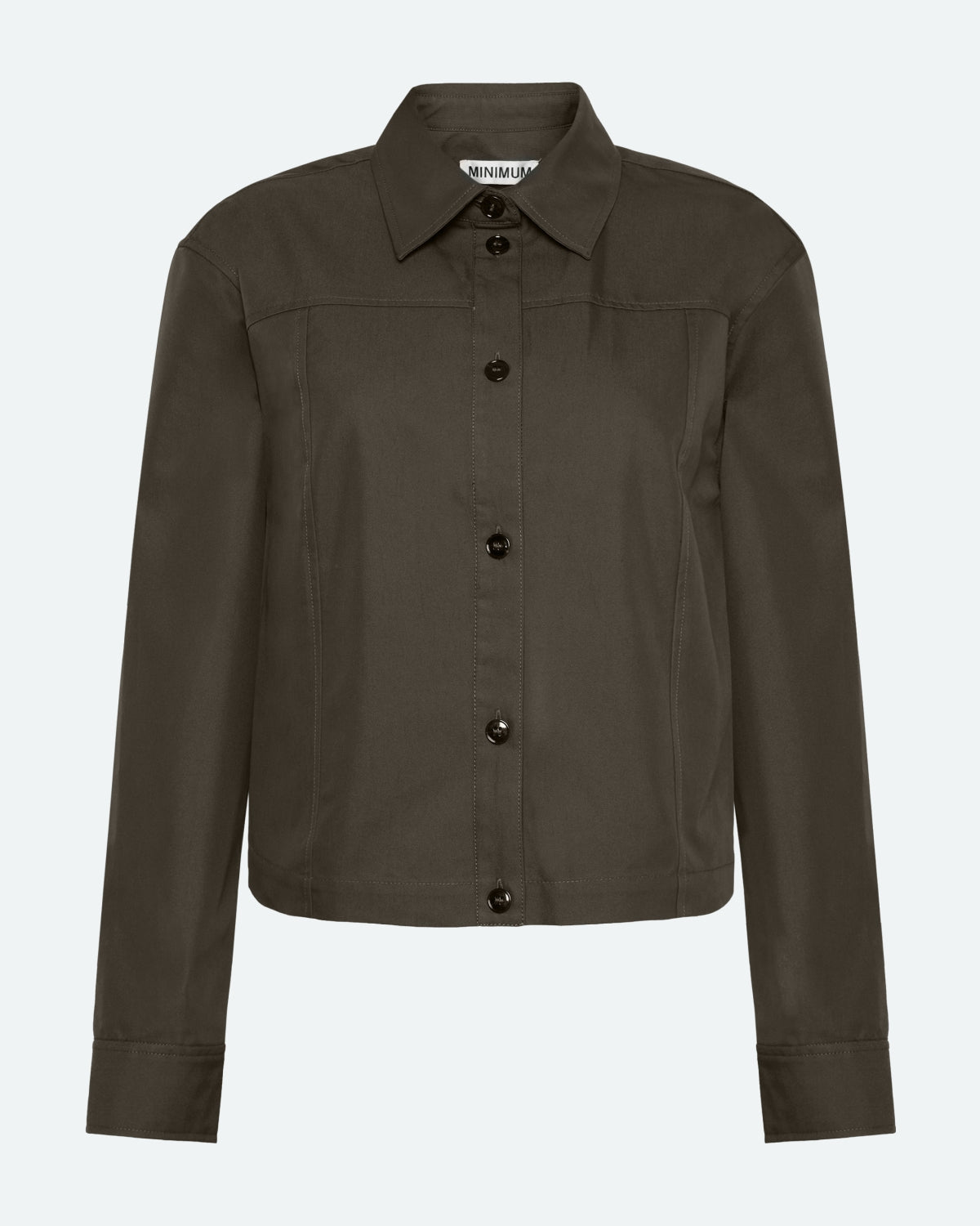 minimum female Remi langærmet skjorte 4137 Long Sleeved Shirt 0506 Black Ink