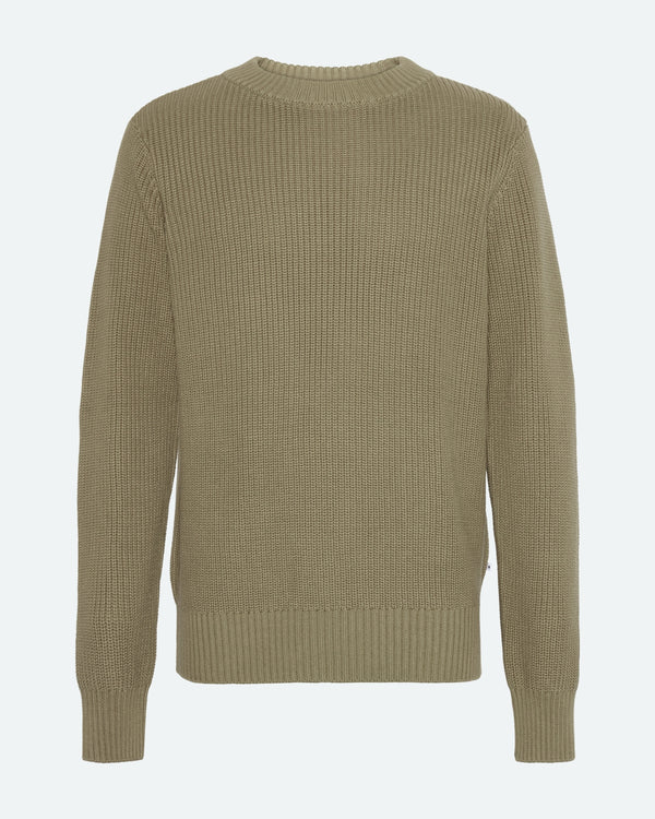 minimum male Rob basic striktrøje G006 GOTS Sweater 1706 Mermaid