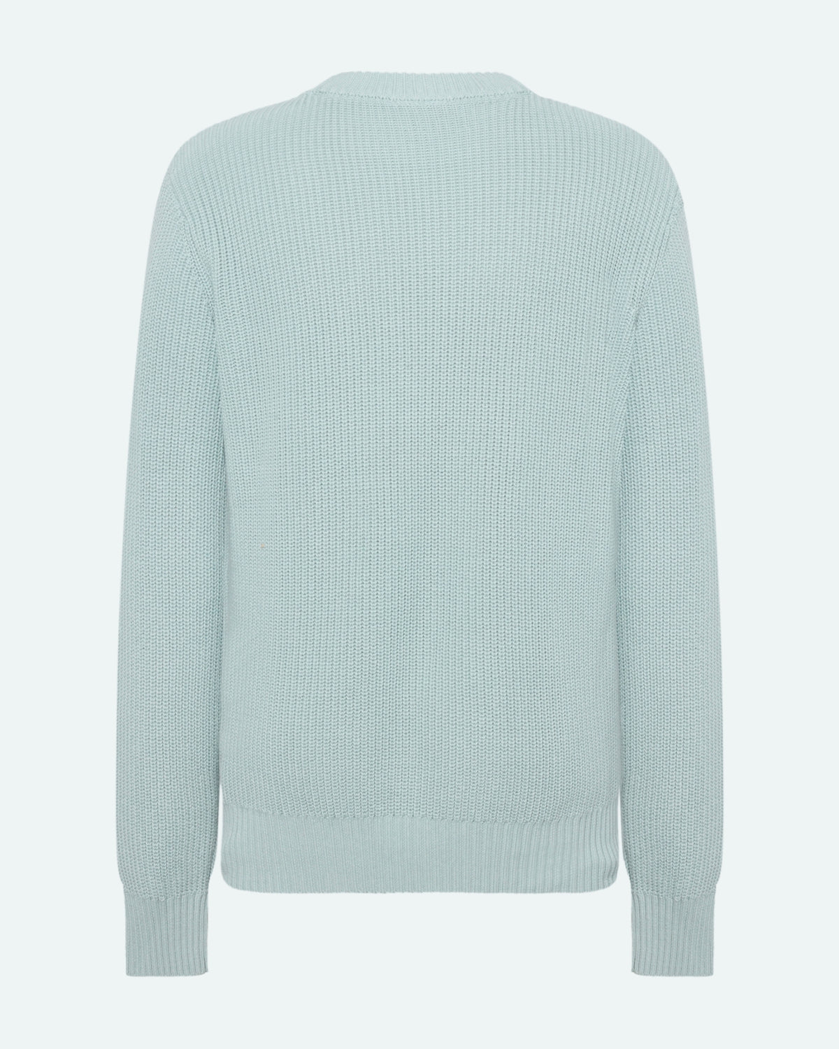 minimum male Rob basic striktrøje G006 GOTS Sweater 4706 Gray Mist