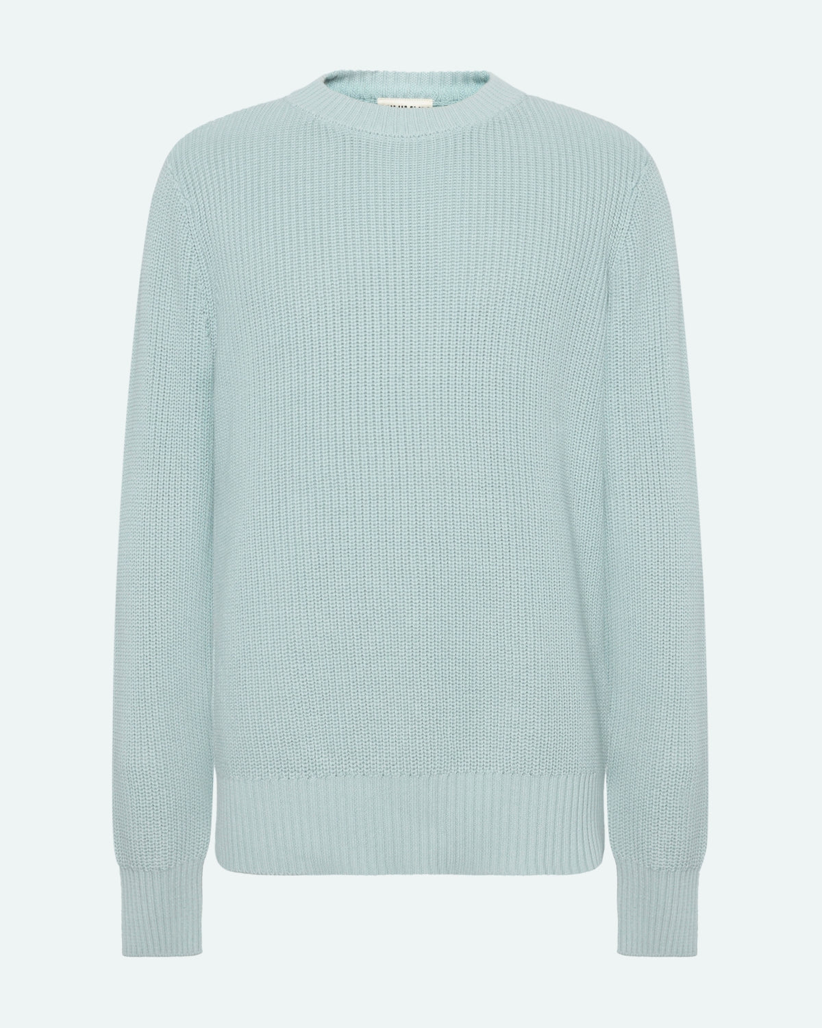 minimum male Rob basic striktrøje G006 GOTS Sweater 4706 Gray Mist