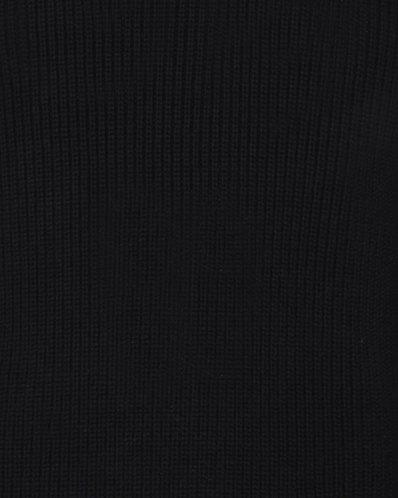 minimum male Rob basic striktrøje G006 GOTS Sweater 999 Black