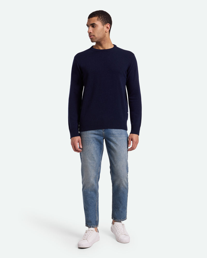 minimum male Roland 9954 Jumper 687 Navy Blazer