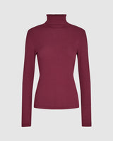 minimum female Rolli 2.0 9539 Long Sleeved T-shirt 1617 Burgundy