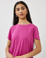 minimum female Rynah 2.0 0281 Short Sleeved T-shirt 2328 Fuchsia Red