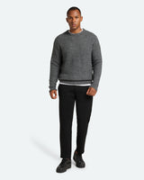 minimum male Saigon 3963 Knit Jumper 0203 Gray Pinstripe