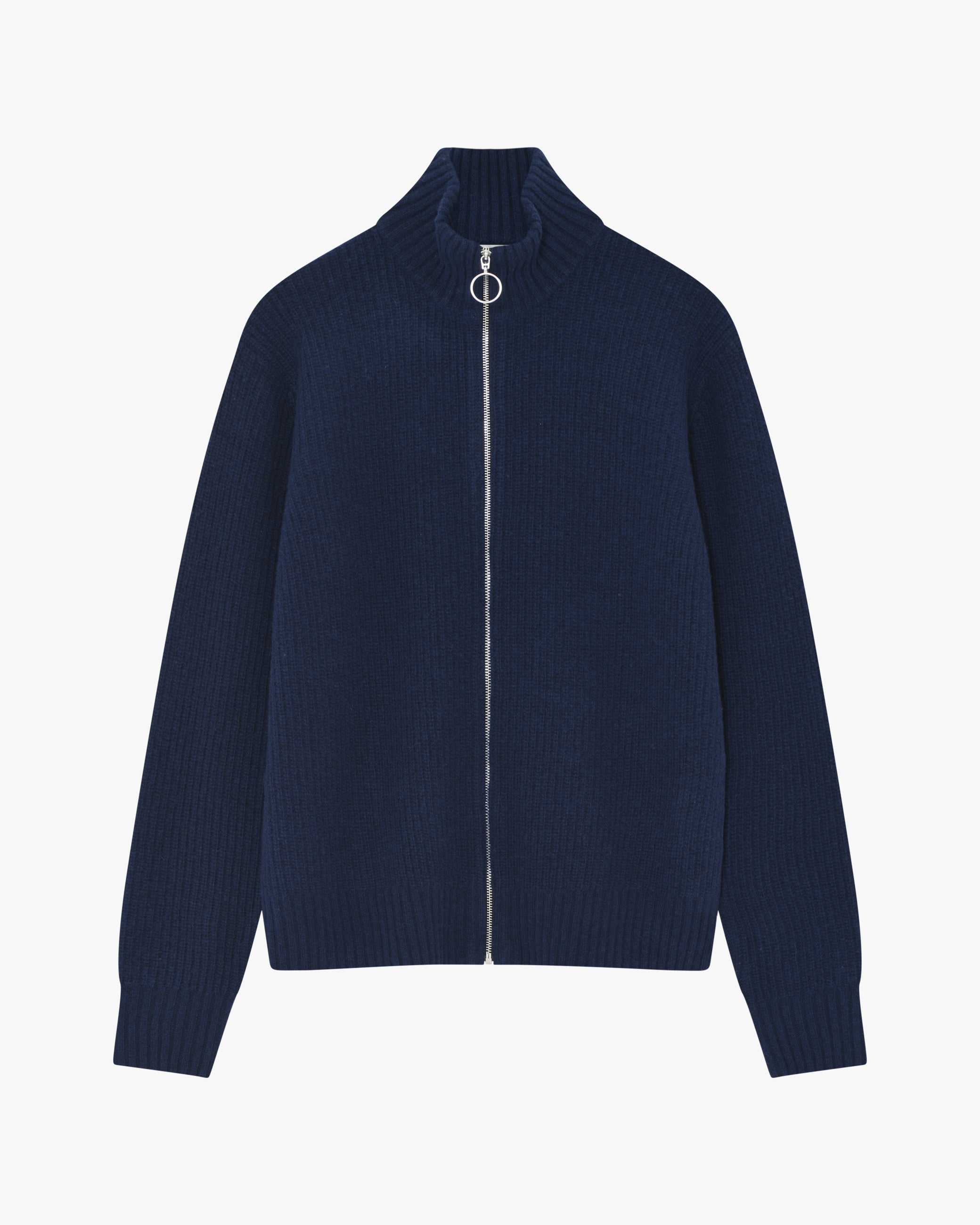 minimum male Santina Fullzip 4133 Knit Cardigan 3922 Sky Captain