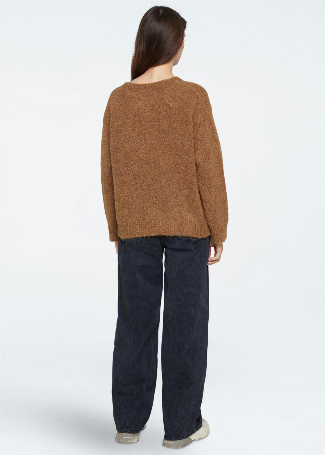 minimum female Sasha knit 3912 Jumper 1137 Cashew