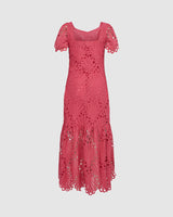 moves Sasilla 3584 Midi Dress 2043 Raspberry Sorbet