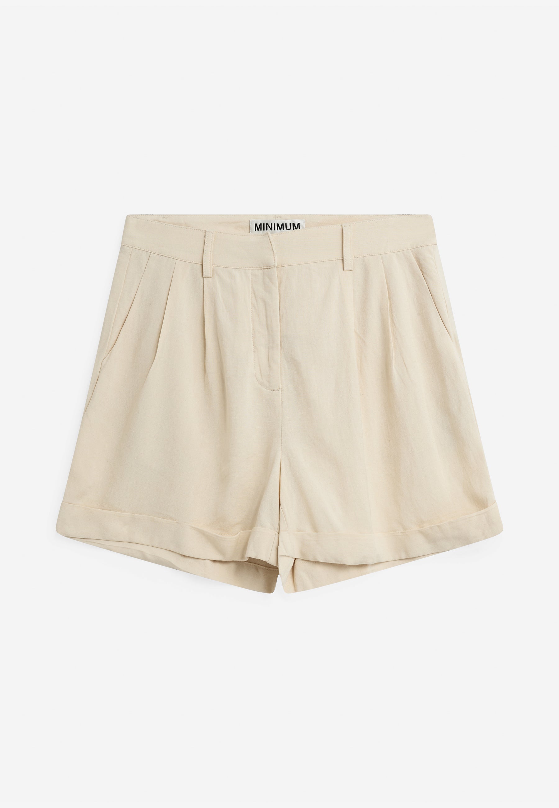 minimum female Selby shorts i hørblanding 3069 Shorts 0908 Summer Sand