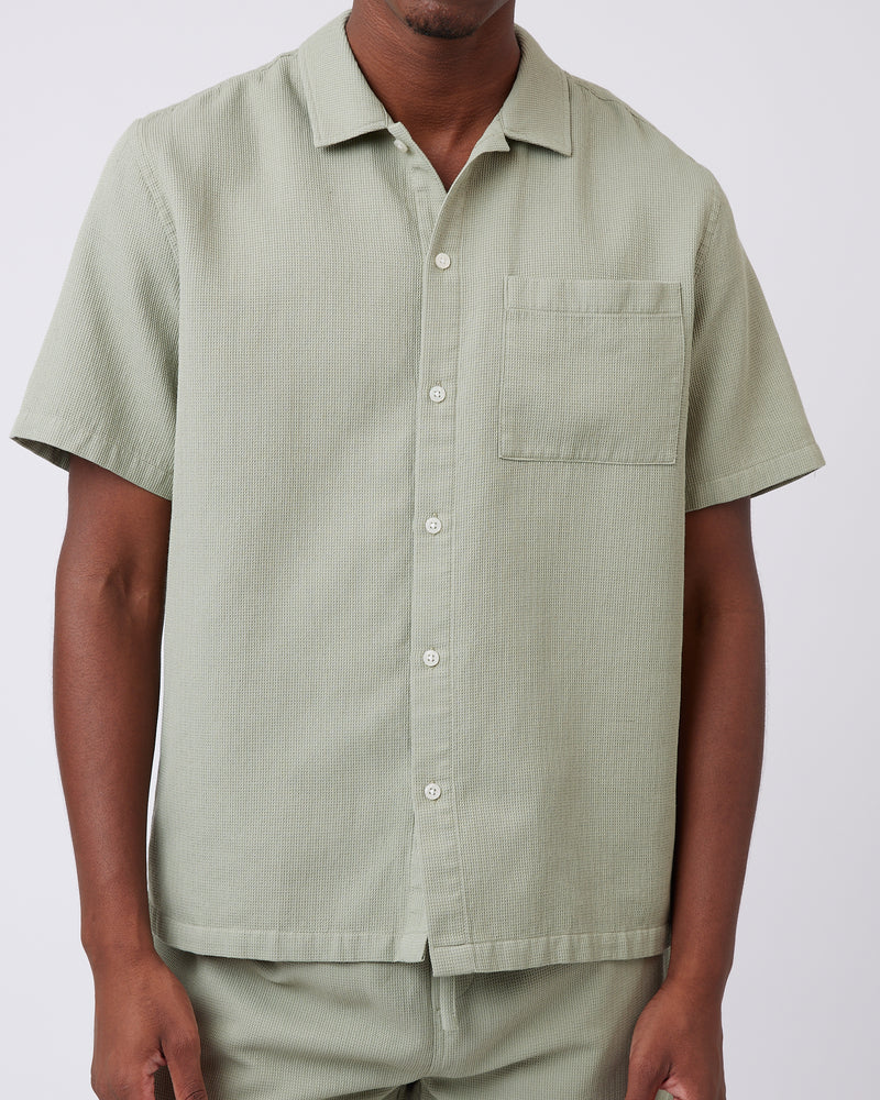 minimum male Seth 3626 Short Sleeved Shirt 0213 Tea