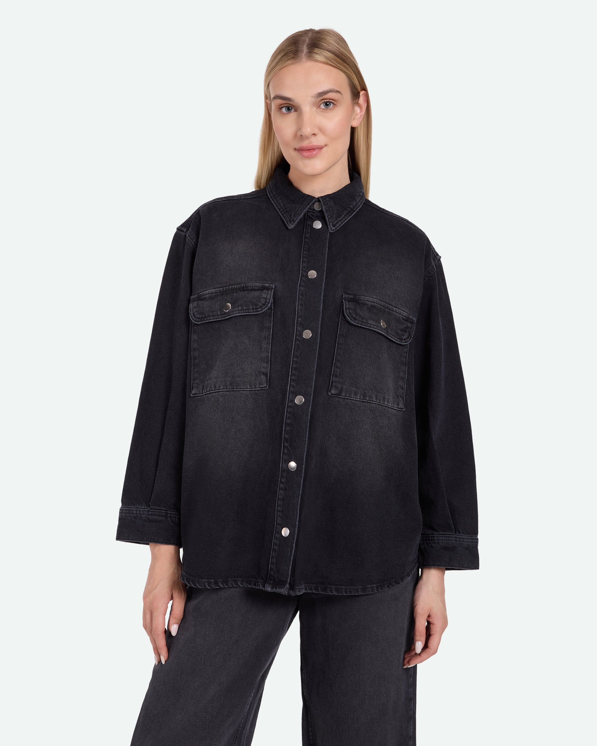 minimum female Siggas 3813 Long Sleeved Shirt 999 Black