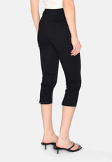 minimum female Sophia capri bukser 4166 Pant 999 Black