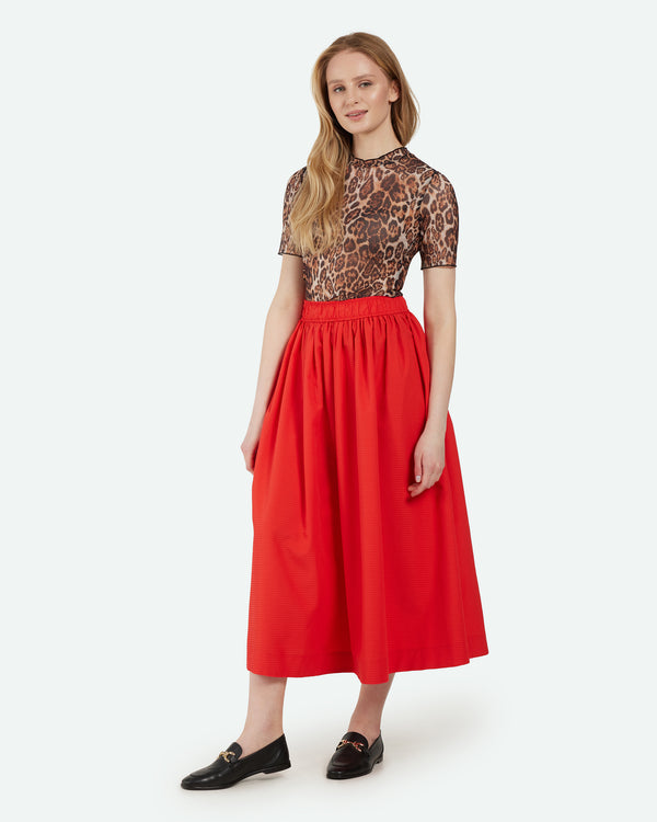 moves Tamilla Maxi Skirt 1664 Fiery Red