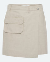 minimum female Thilda nederdel 4140 Short Skirt 1105 Brown Rice