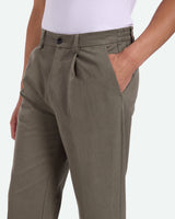 minimum male Tucker stylede bukser 3750 Dressed Pants 0515 Dusty Olive