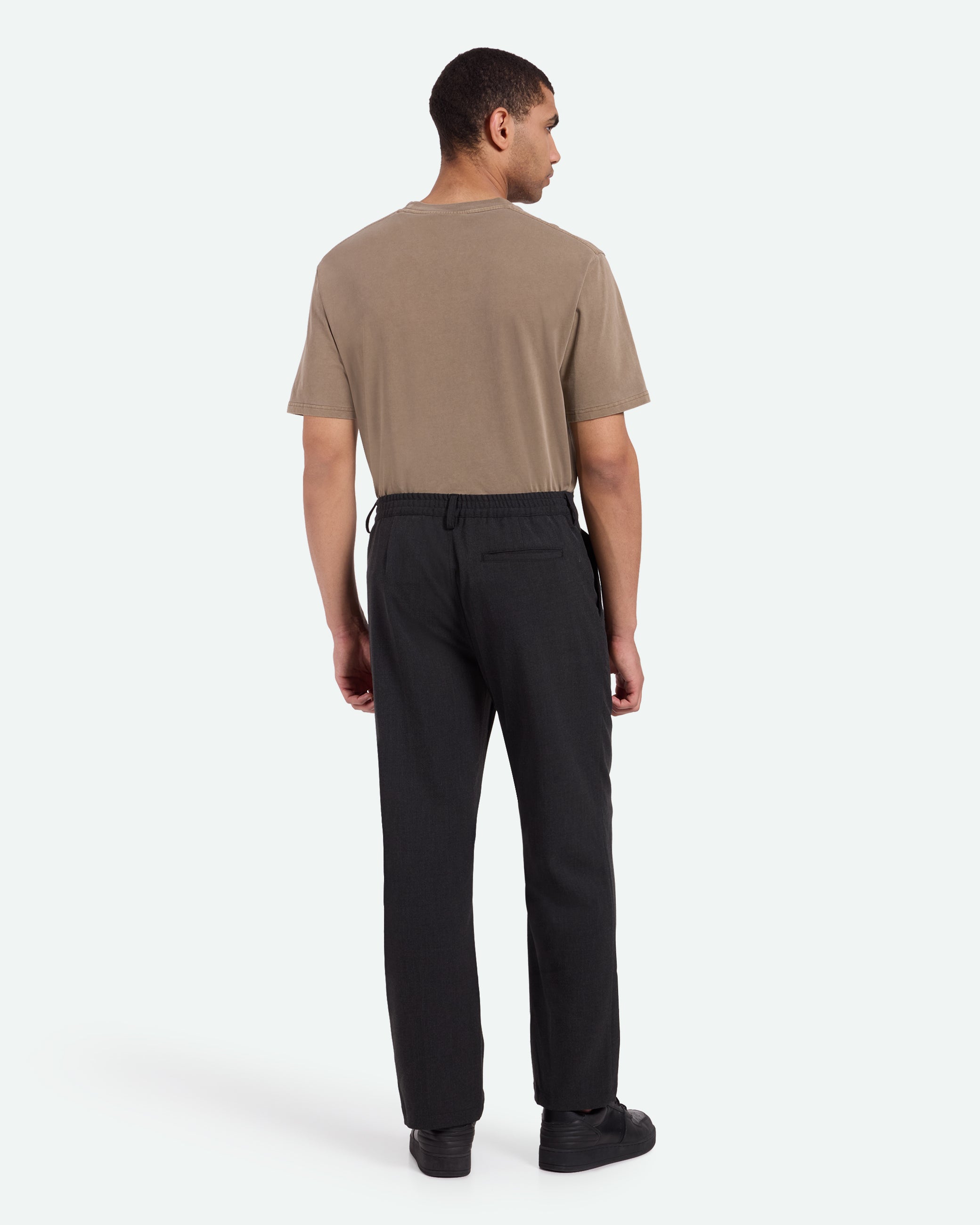 minimum male Tucker 3765 Casual Pants 980M Dark Grey Melange