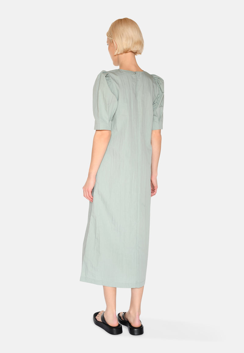 minimum female Vayas midi-kjole 4151 Midi Dress 4706 Gray Mist