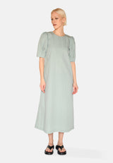 minimum female Vayas midi-kjole 4151 Midi Dress 4706 Gray Mist