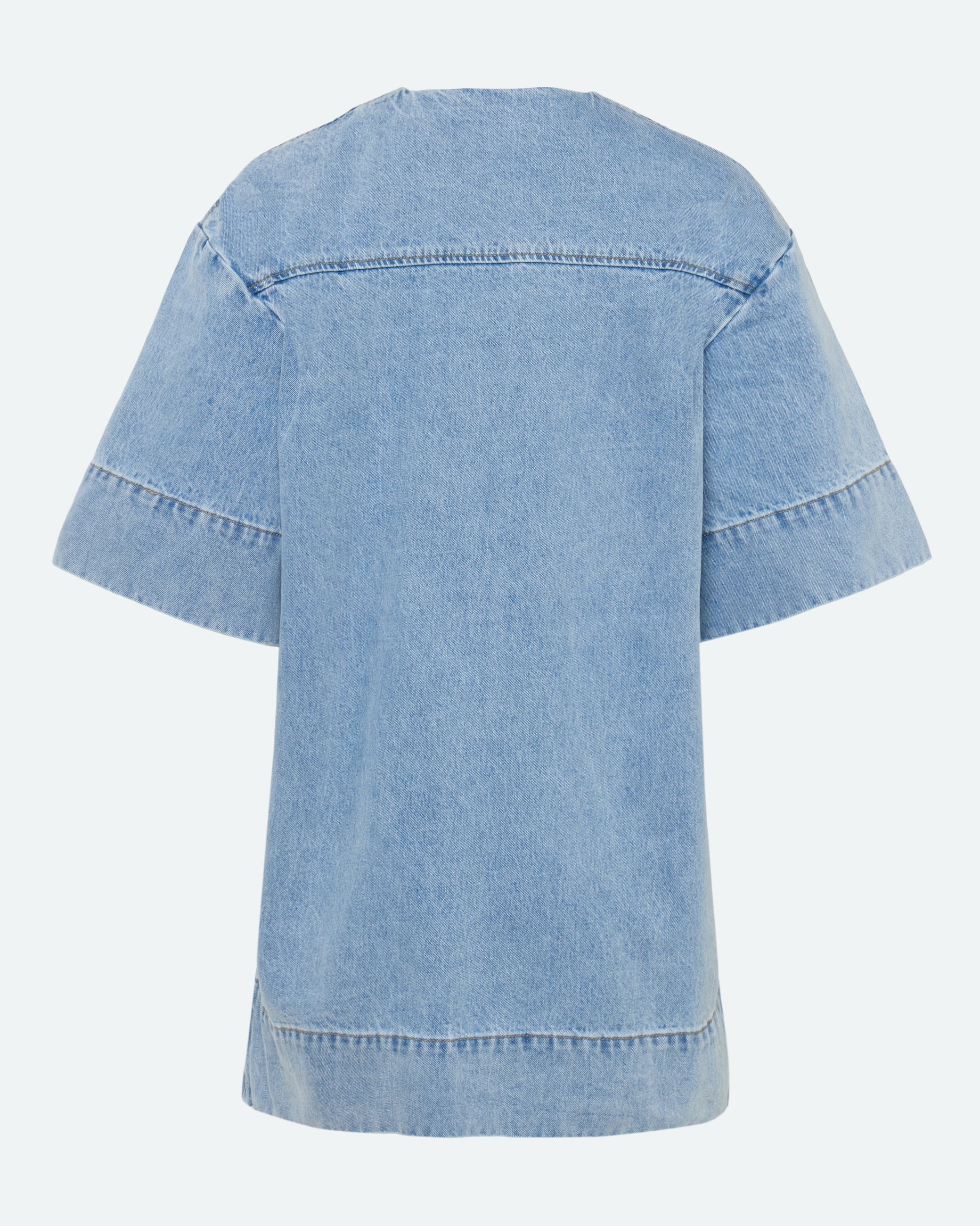 minimum female Wilma denimkjole 4282 Short Dress 1001 Light Blue