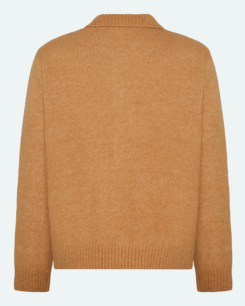 minimum male Zayner 3962 Knit Cardigan 1137 Cashew