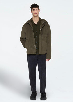 minimum male Zayner 3962 Knit Cardigan 715 Rosin