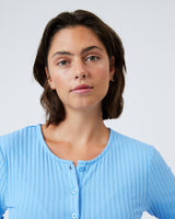 minimum female Zeldas 3596 Short Sleeved T-shirt 3930 Vista Blue