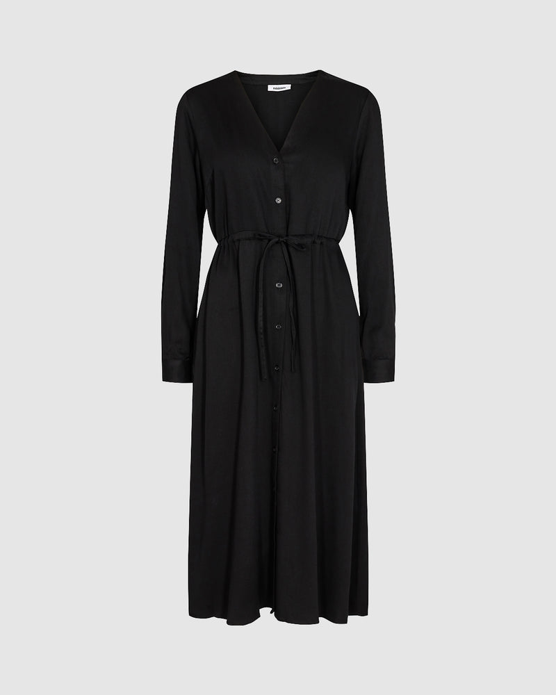 minimum female niola 9611 Midi Dress 999 Black